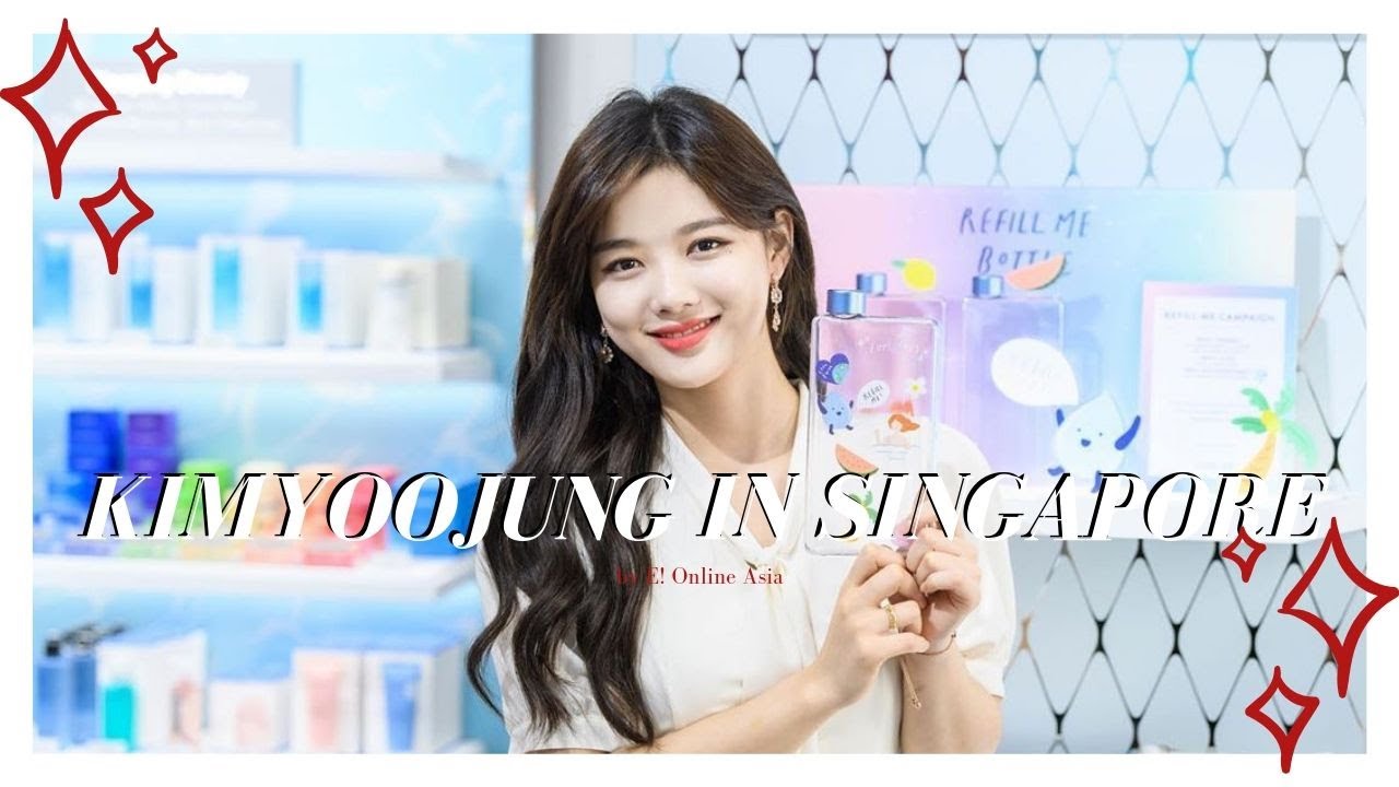 [E!Online Asia] Interview with KIM YOOJUNG! (LANEIGE SG Water Bank Avenue)