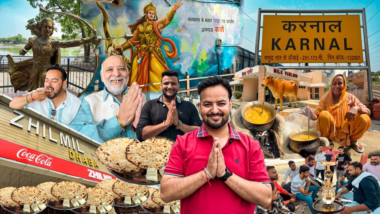Ep - 3 Karnal Haryana Street Food | Haryana Village Tour | Best Food in Karnal | Haryana
