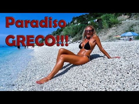 Ep. 185, Camping Cariotes and Gaidaros beach, Lefkada, GREECE!!!