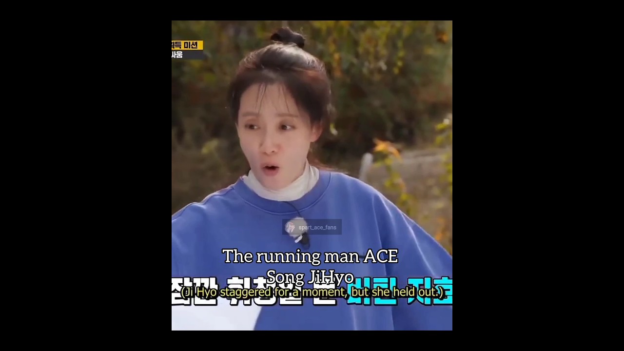 Ep678 Song JiHyo running man ACE