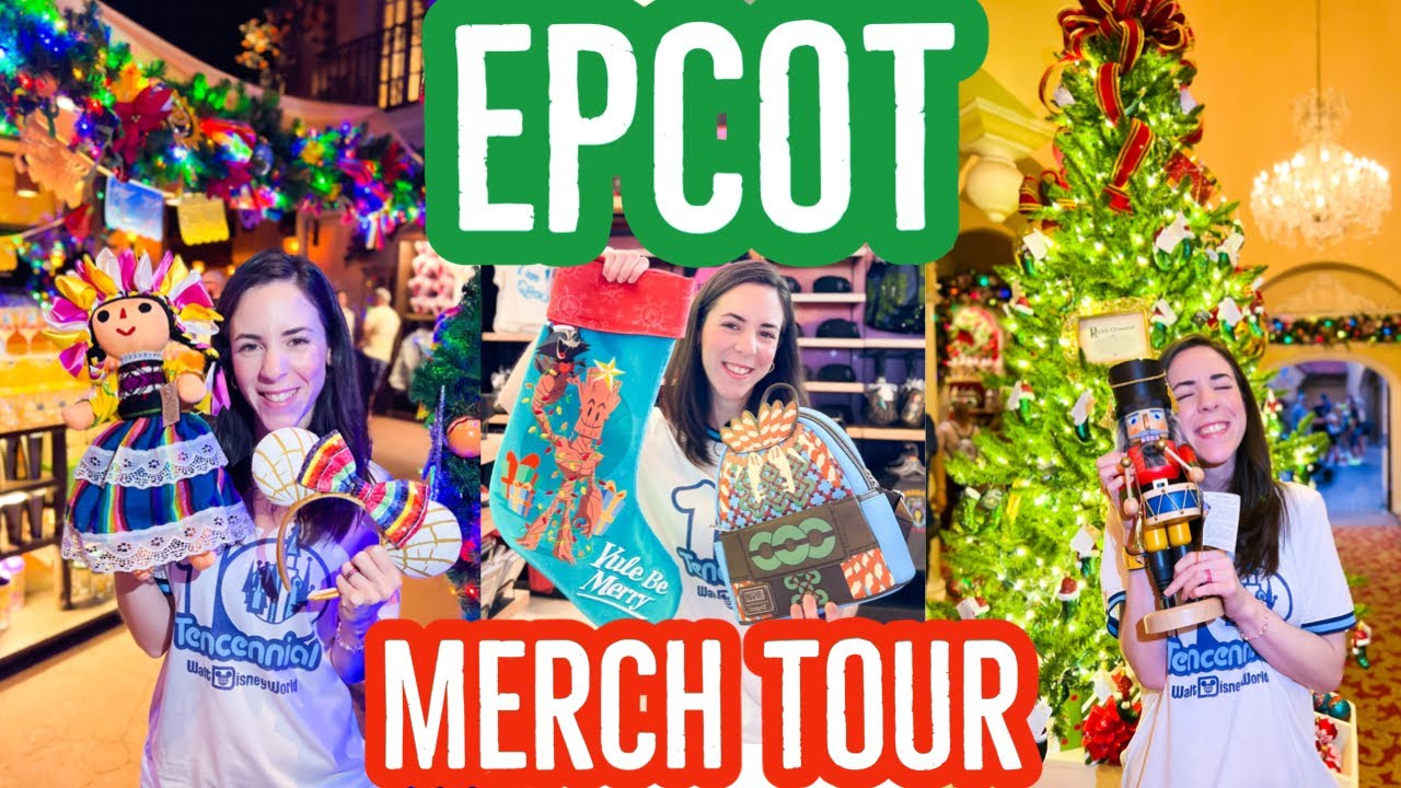EPCOT Merch Tour November 2022 | Creations Shop, Germany & Mexico Pavilion | Disney World Shopping