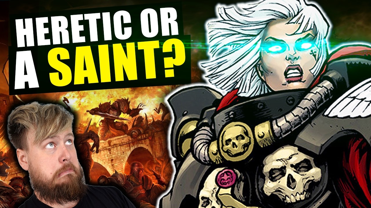 Ephrael Stern, The Most Powerful Sister Of Battle | Warhammer 40K Lore