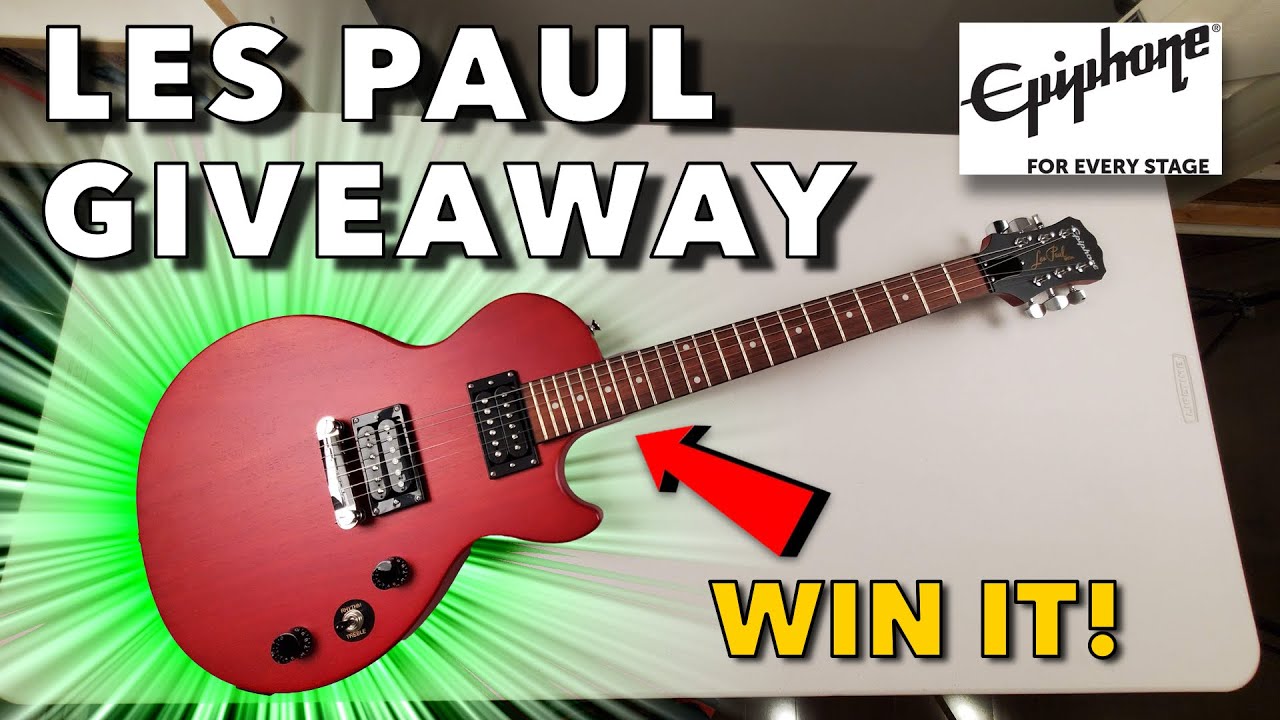 Epic Epiphone Les Paul Special 25K Giveaway!
