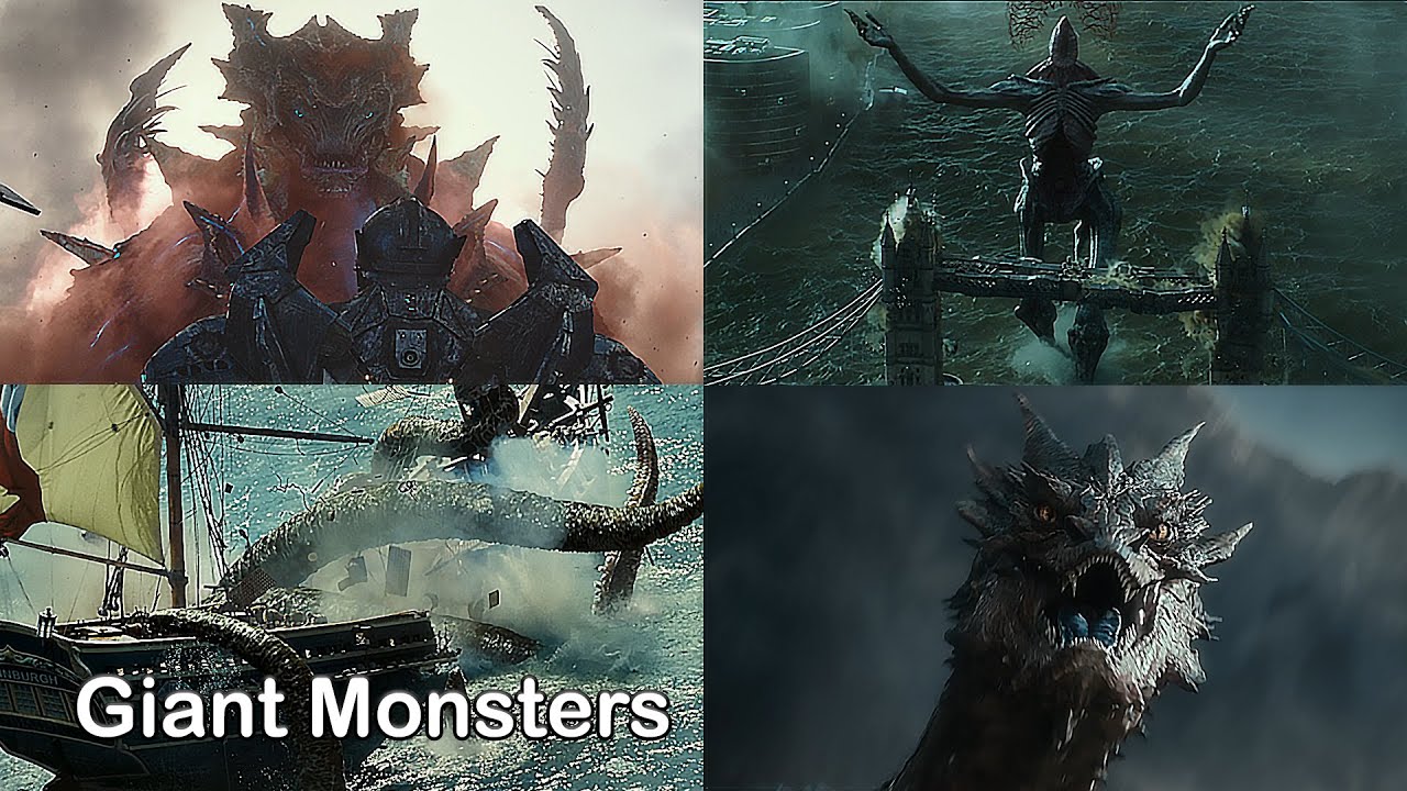 [EPIC] giant monsters movie scenes of all time