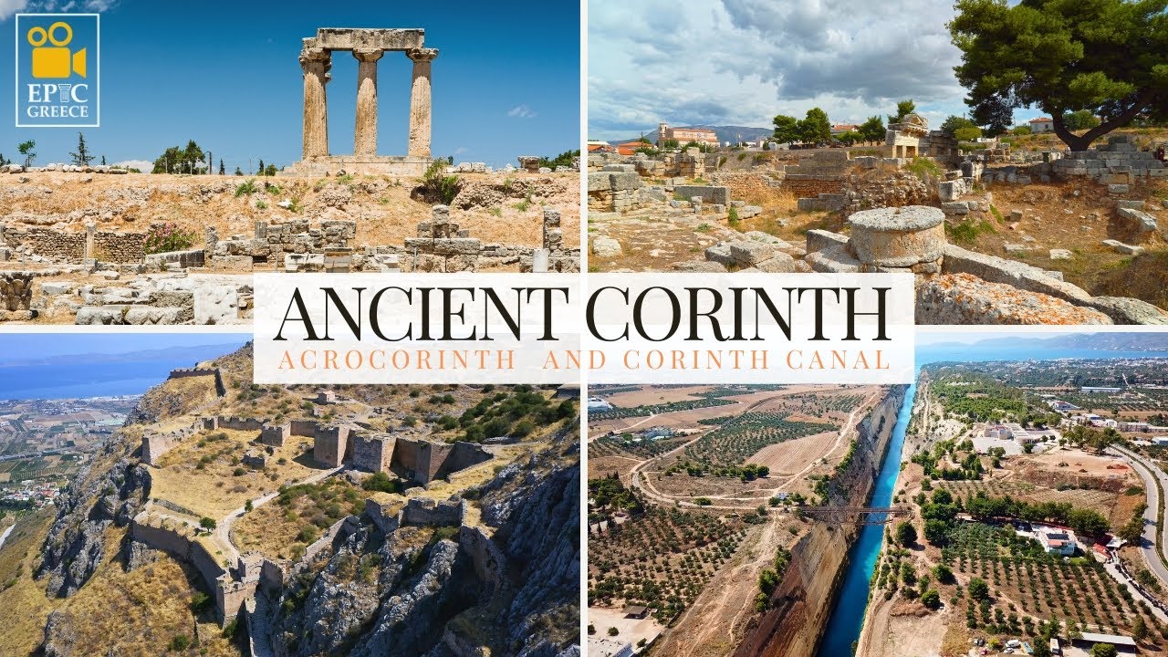 Epic Greece: History of Ancient Corinth, Acrocorinth and the Corinth Canal