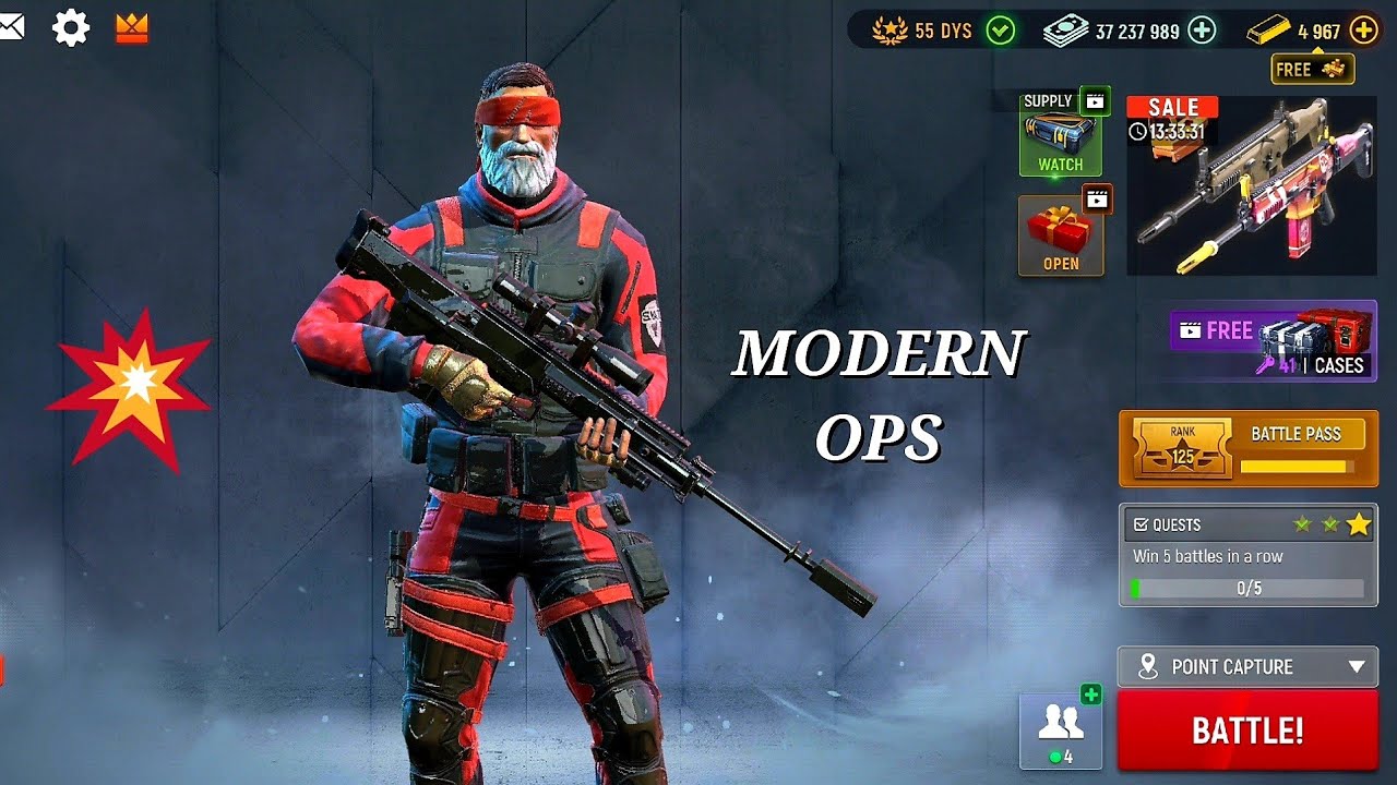 Epic MODERN OPS: Point | Non-Stop Action! 🔥 Gameplay