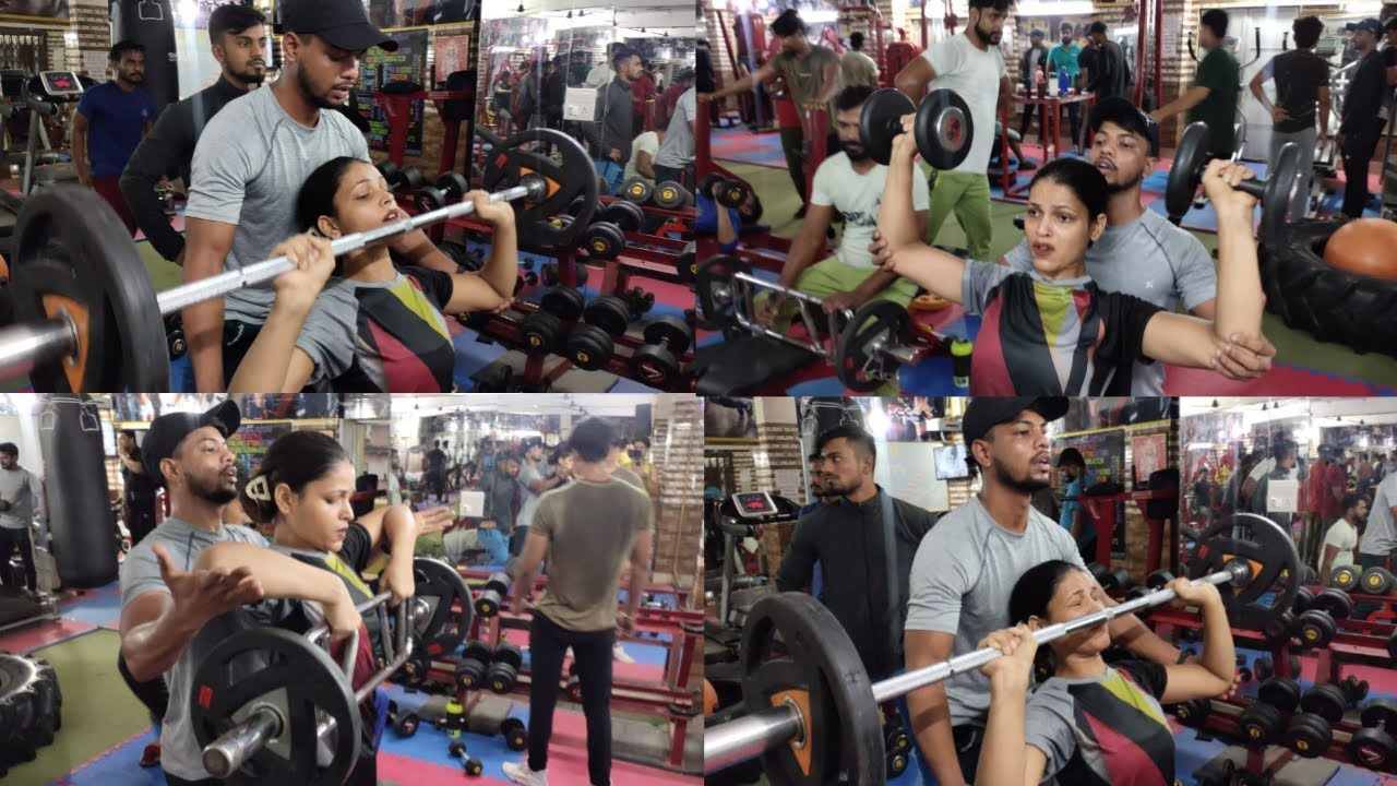 Epic Training push workout with sasha thakur 🙂