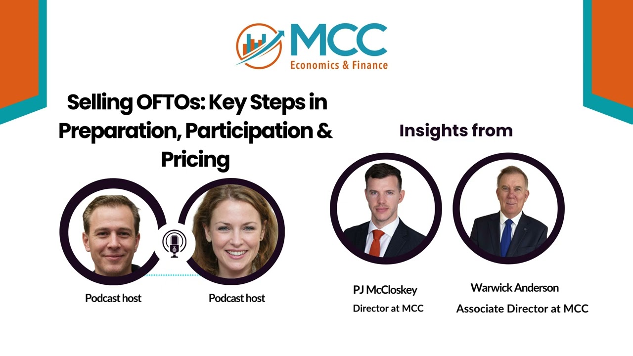 Episode 2: Selling OFTOs - Key Steps in Preparation, Participation & Pricing