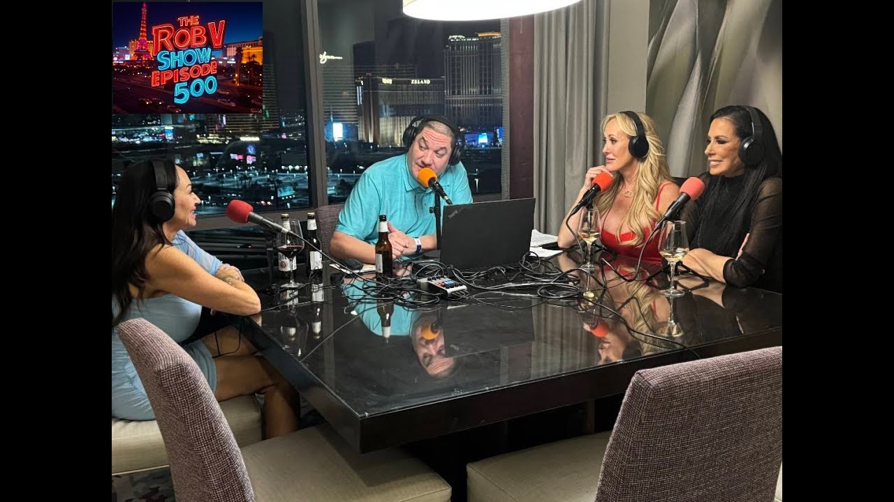 Episode 500 Of The Rob V Show  With Brandi Love, Reagan Foxx and Karissa Koxx