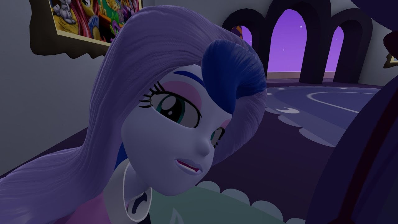 Equestria girls - Vice Principal Luna kiss for you[SFM]