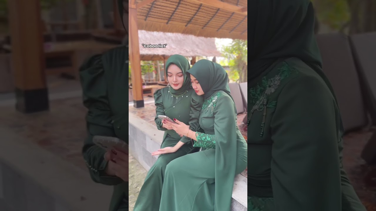 Eracloth.id | Bridesmaid Viral Terbaru 2024 | Clara & Claire Dress | Hijau Botol