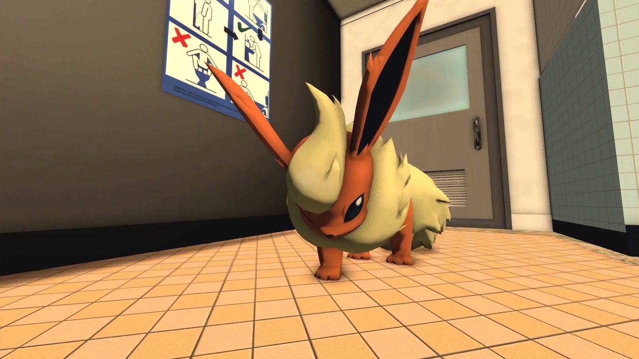 (Erafarty) Flareon emergency poop