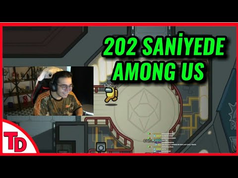 Eray - 202 Saniyede Among Us İzliyor (Saniye Bey) | 9 Ekim