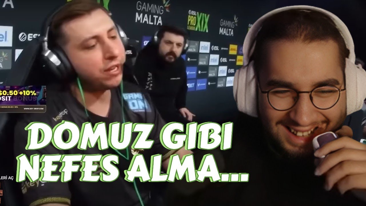Eray - Xantares Komik Anlar | TEPKİ! - Domuz gibi nefes alma...
