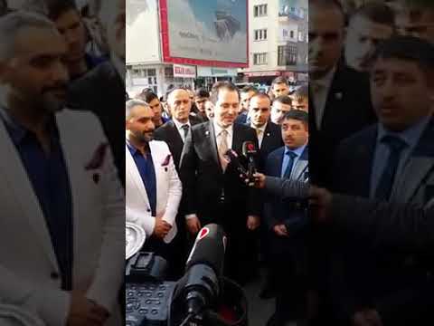 ERBAKAN VAKFI BAŞKANIMIZ SAYIN FATİH ERBAKAN KAYSERİ ERBAKAN VAKFI MIZI AÇILIŞI YAPTI ELHAMDÜRİLLAH