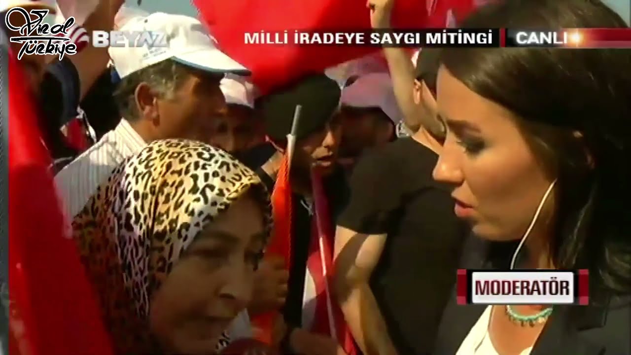 erdoğan'ın götünün kılıyım diyen teyze