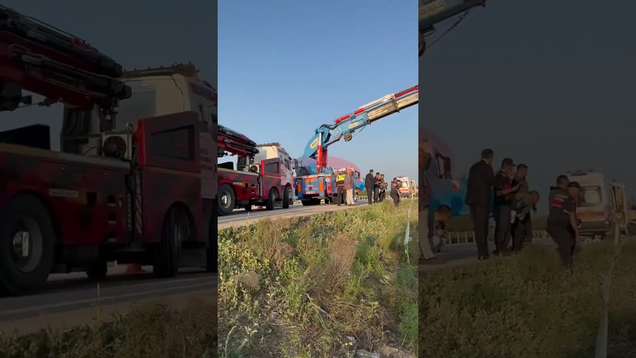 Ereğli’de yolcu otobüsü devrildi: 1 ölü, 10'u ağır 26 yaralı