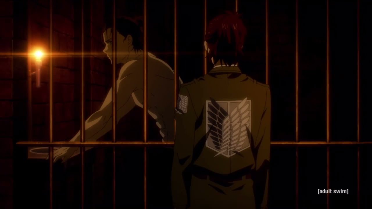 Eren Shouts at Hange (ENGLISH) | Attack on Titan Season 4
