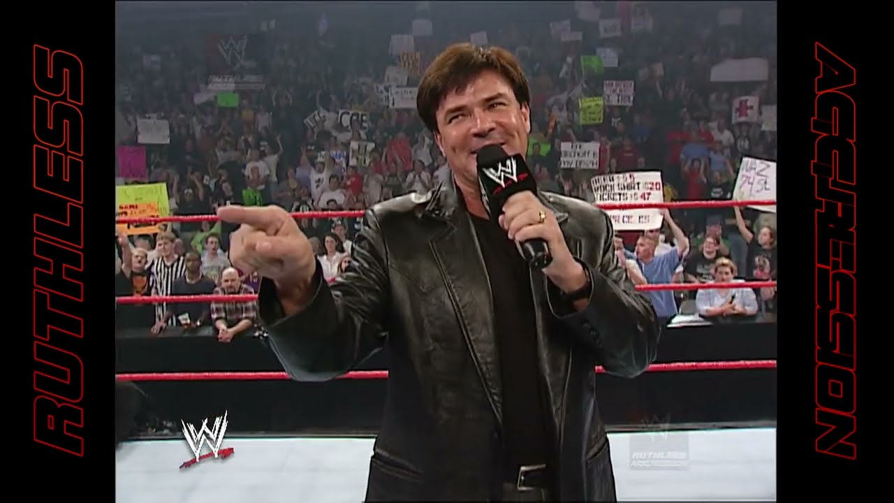 Eric Bischoff announces a new creation | WWE RAW (2002)
