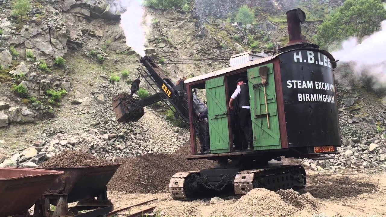 Erie Steam Shovel at Threlkeld Quarry