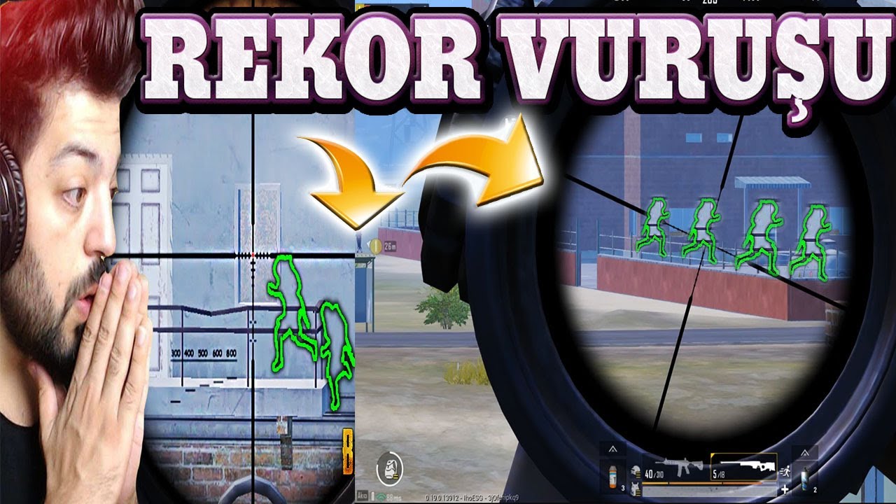 ERSİN YEKİN`İN HAYATININ VURUŞUNU REKORUNU KIRIYORUM FURY TEAM PUBG MOBİLE