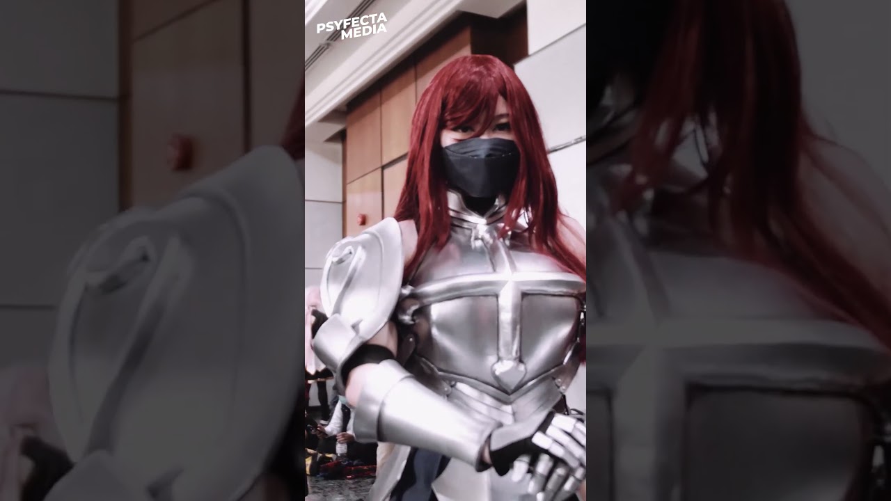 ERZA SCARLET FAIRY TAIL COSPLAY! #shorts #cosplay