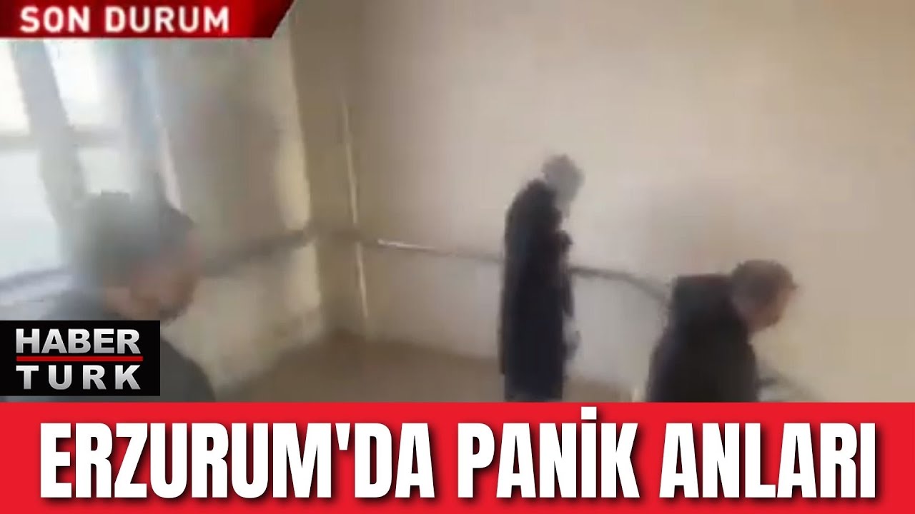 Erzurum'da korkutan deprem!