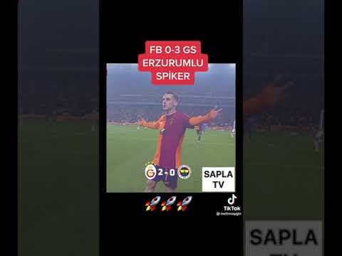 erzurumlu spiker FB 0-3 GS