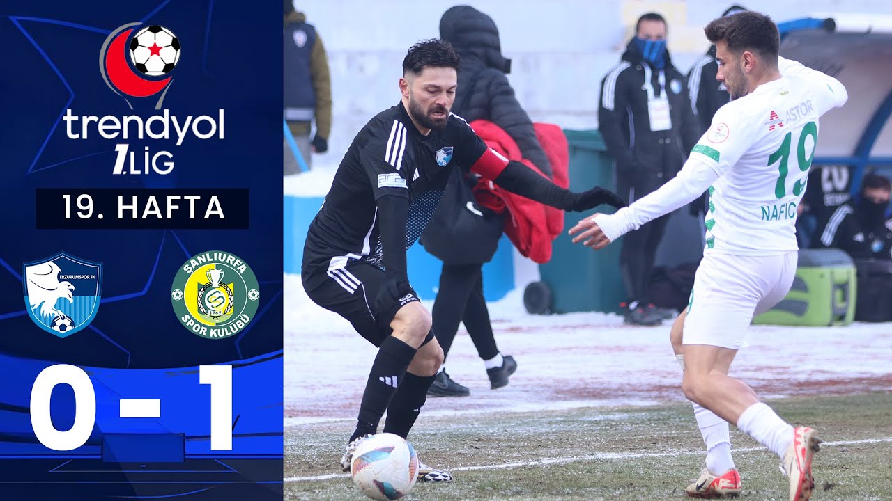 Erzurumspor FK (0-1) Şanlıurfaspor - Highlights/Özet | Trendyol 1. Lig - 2024/25