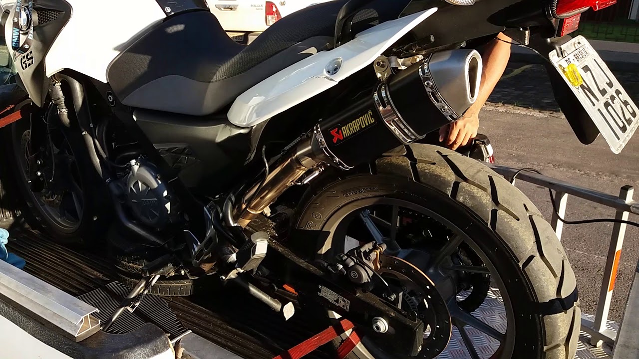 Escapamento Akrapovic Bmw G 650 GS (VENDO)