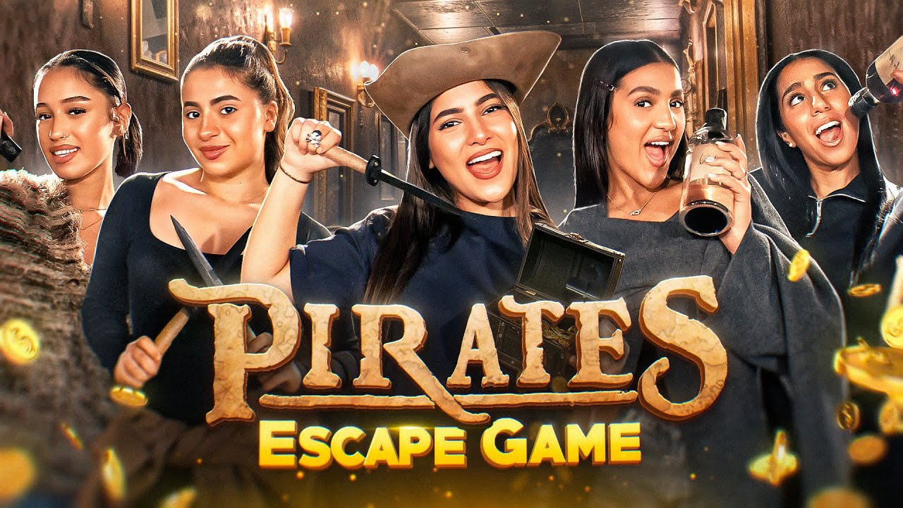 ESCAPE GAME WITH MY FRIENDS! (it’s hard..)￼