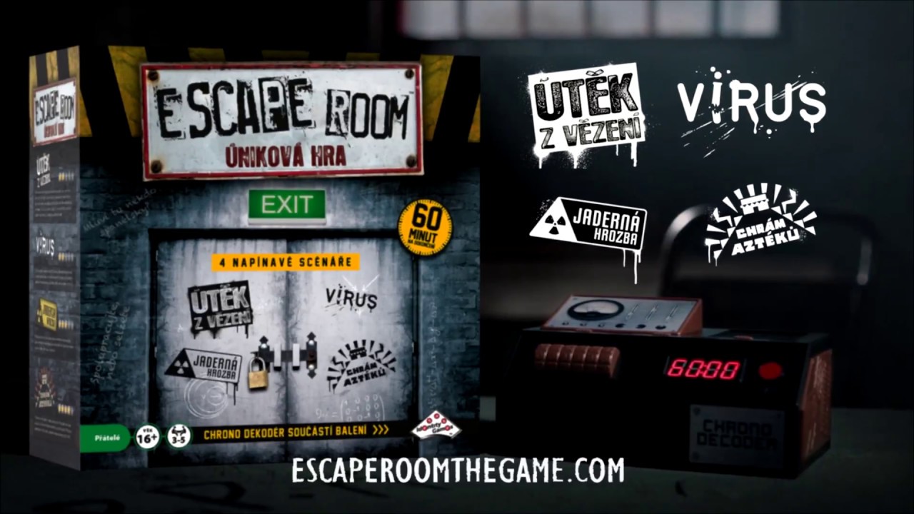 ESCAPE ROOM: Úniková hra - instruktážní video CZ