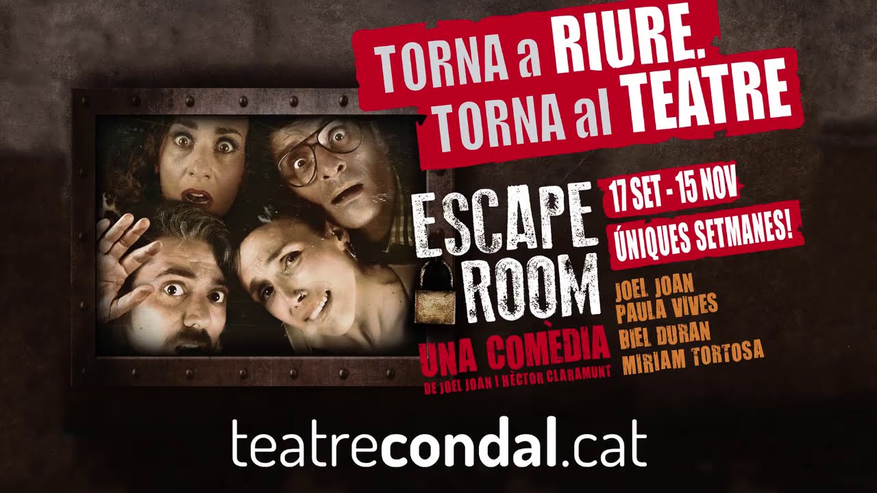 ESCAPE ROOM tràiler | Teatre Condal | #EscapeRoomCondal