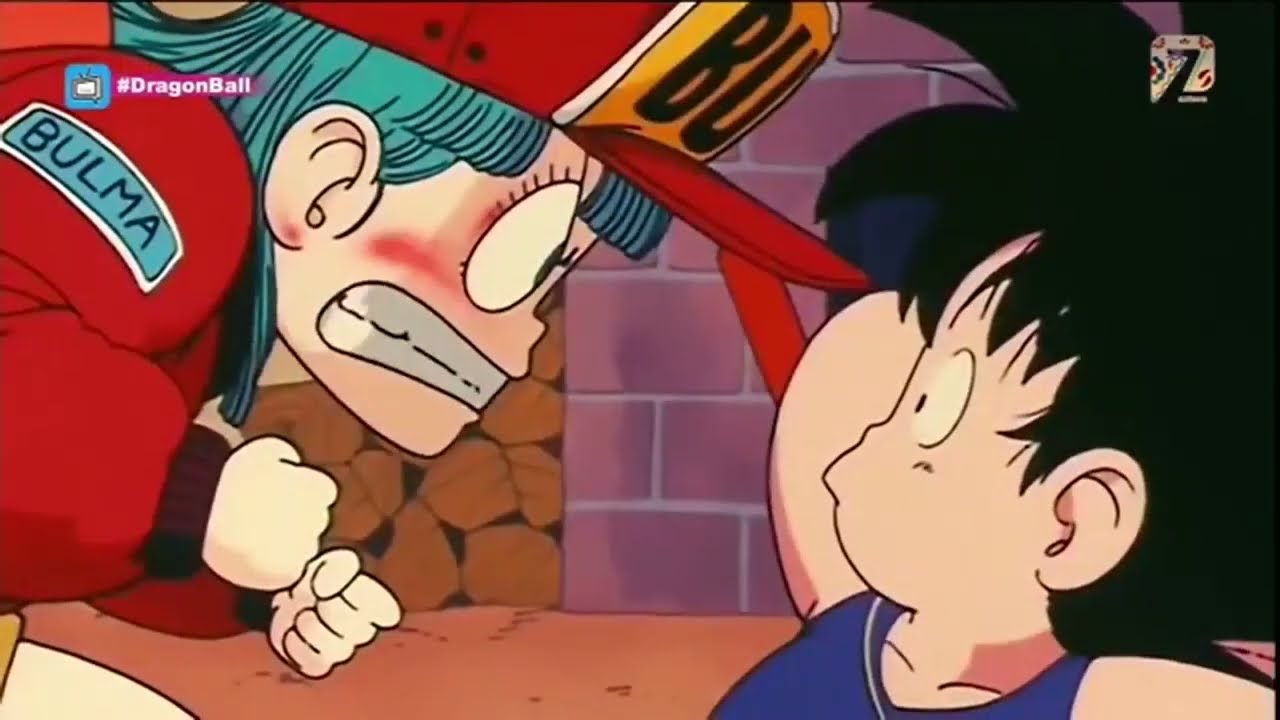 Escena sin censura de Dragon Ball transmitida en Azteca 7 - Gokú toca a Apron (Pocawampa)