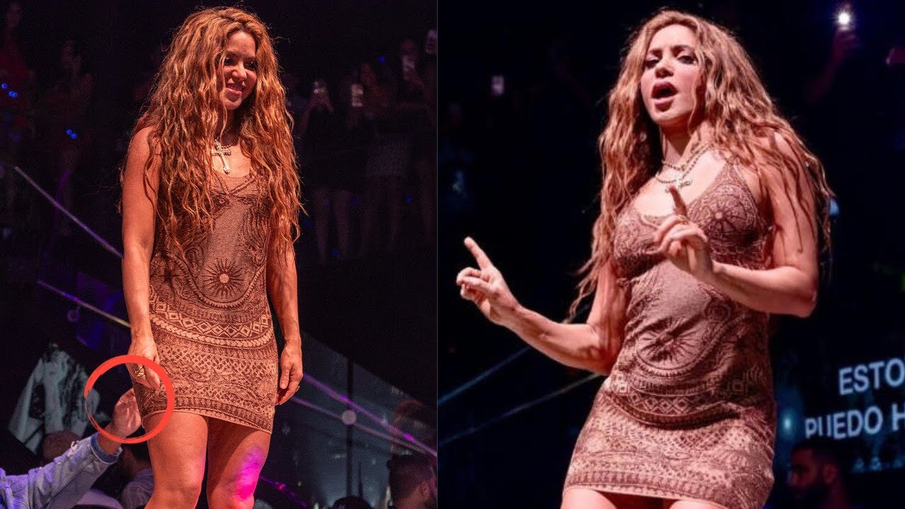 ¡Escándalo! Graban a Shakira Bajo su Falda y Abandona en Plena Actuación ¡Lo que realmente pasó!