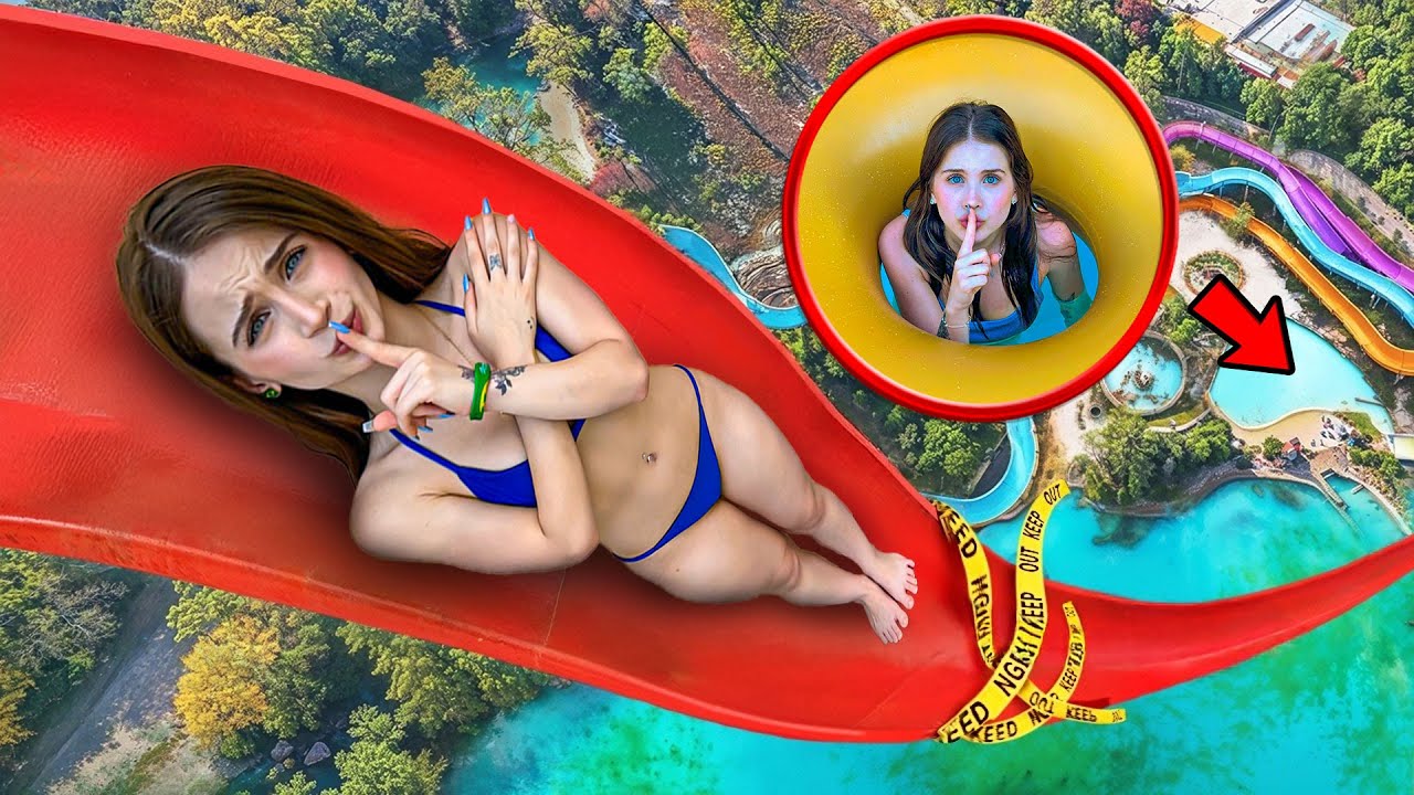 ESCONDE-ESCONDE EXTREMO NO PARQUE AQUÁTICO!!!  🛝💧