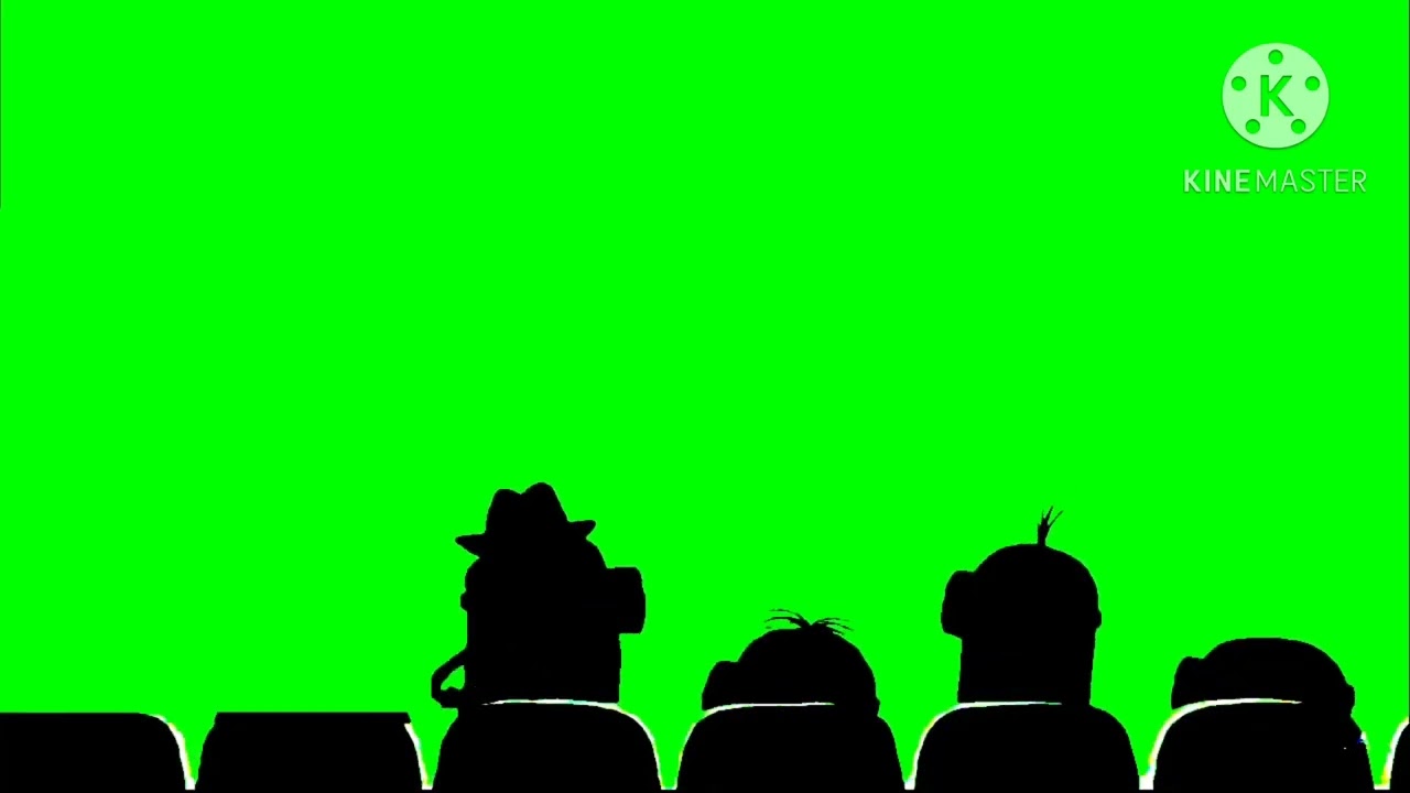 Escorts Brian The Minion Out Of The Theater Green Screen