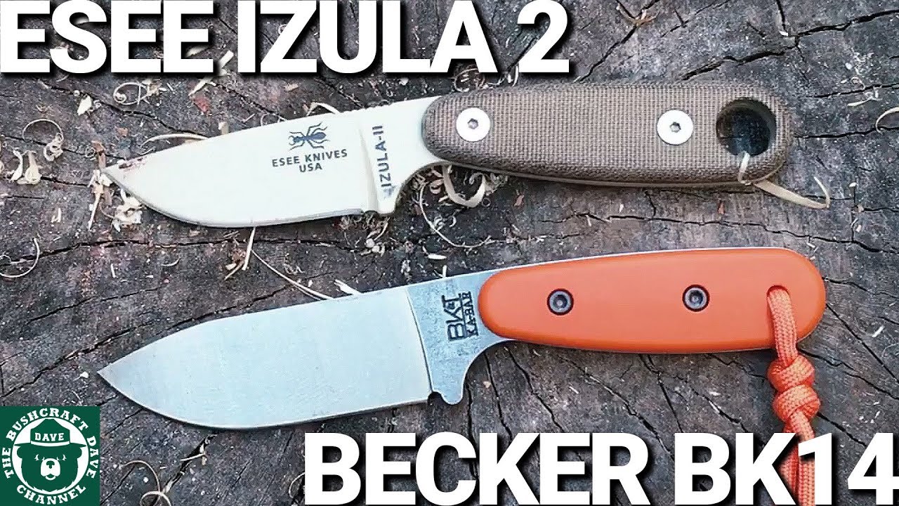 ESEE Izula 2 vs Becker BK14 EsKabar: Full Tang Necker Comparison, Which is The Best? BK11