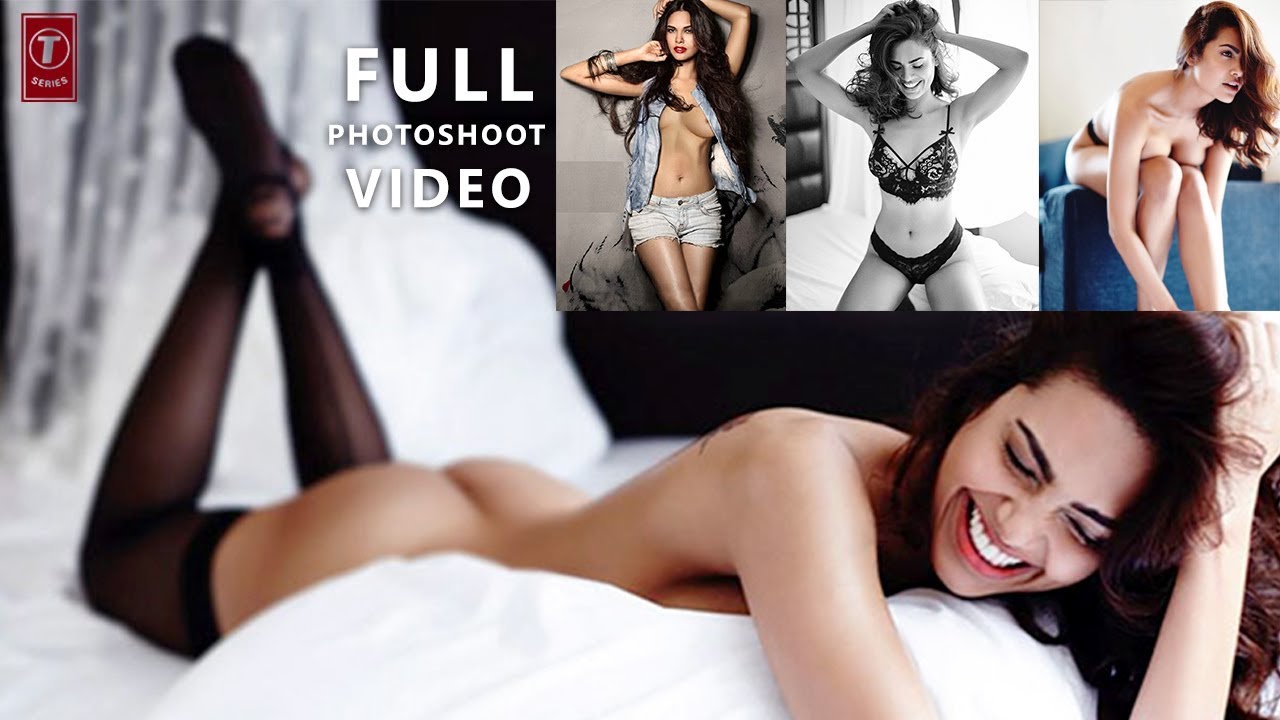 Esha Gupta Nude Photoshoot  Full Video HD