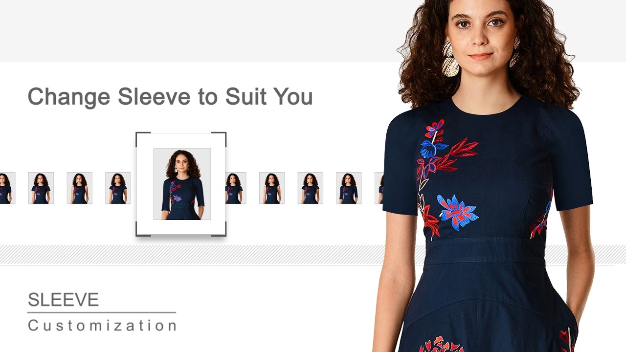 eShakti - Personalized Fashion to your size, style and height | Custom Fashion | FALL Fashion