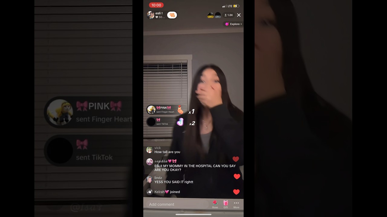 Esli from TikTok admits she is dating  Jose on TikTok live #tiktok #tiktokers #influencer #Esli
