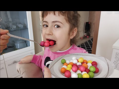 ESMA RÜYASINDA BONİBON ÇORBASI İÇTİ !! ماما جابت بيبي - جنى مقداد | طيور الجنة