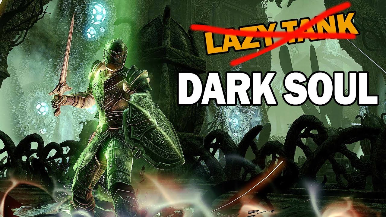 ESO - Lazy Tank dies, DARK SOUL RISES! - PVE Templar Tank Build