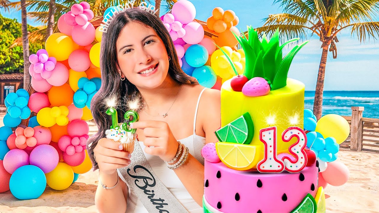 Especial 13 Anos da Maria Clara!🌴🍍My Daughter's Emotional 13TH BIRTHDAY SURPRISE
