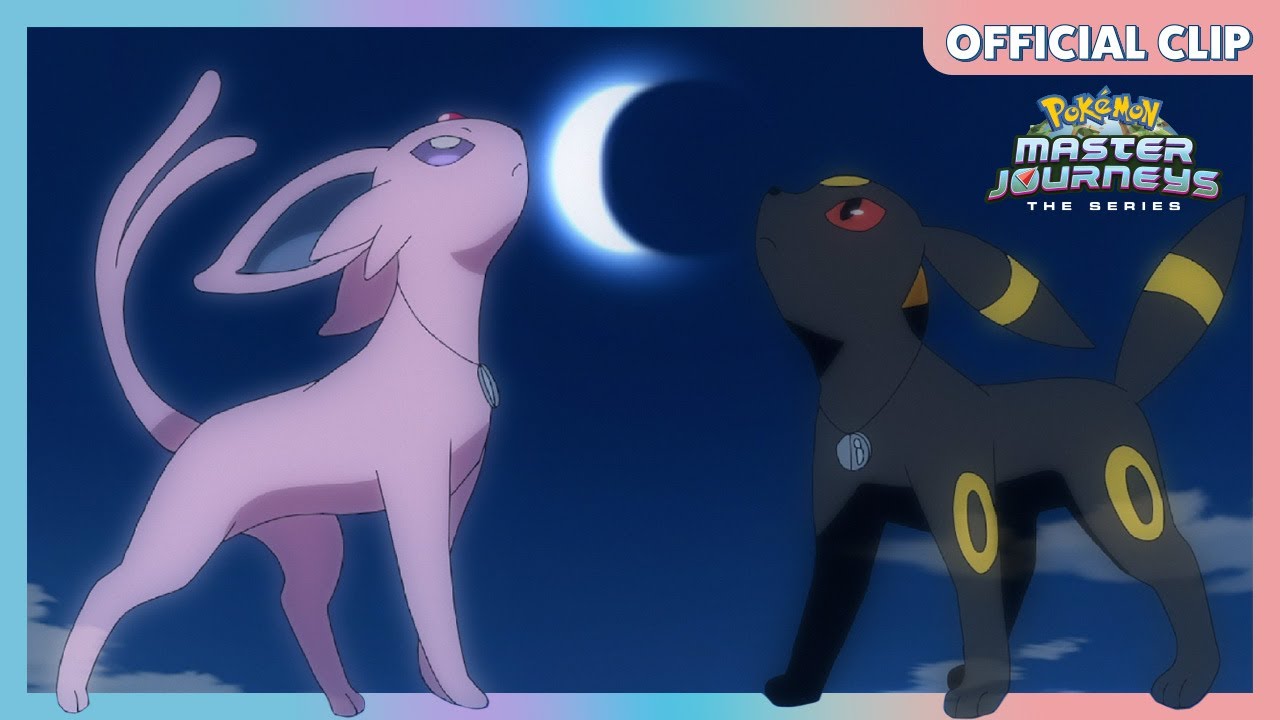 Espeon and Umbreon | Pokémon Master Journeys: The Series | Official Clip