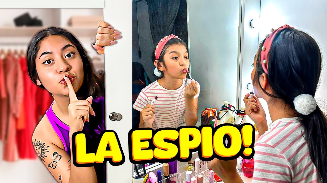 ESPIANDO A MI SOBRINA POR UN DÍA 🤫😰 | Michell Merlin