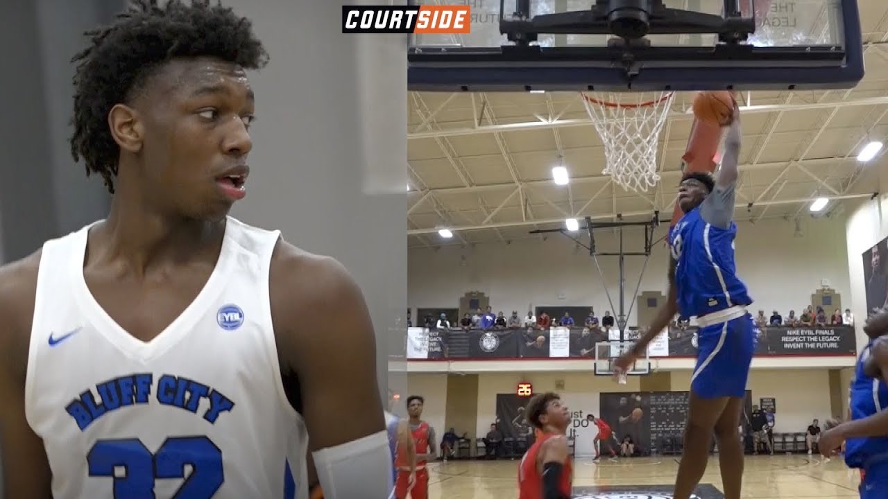ESPN #1 in 2019 James Wiseman is Cut From a DIFFERENT Cloth! EYBL Mixtape!