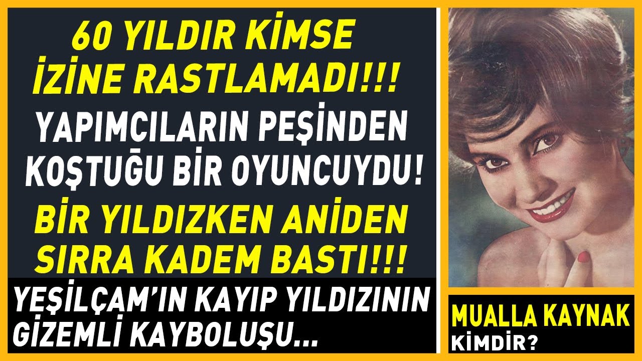 Esrarengiz bir şekilde ortadan kaybolan Yeşilçam’ın yıldızından 60 yıldır haber alınamıyor