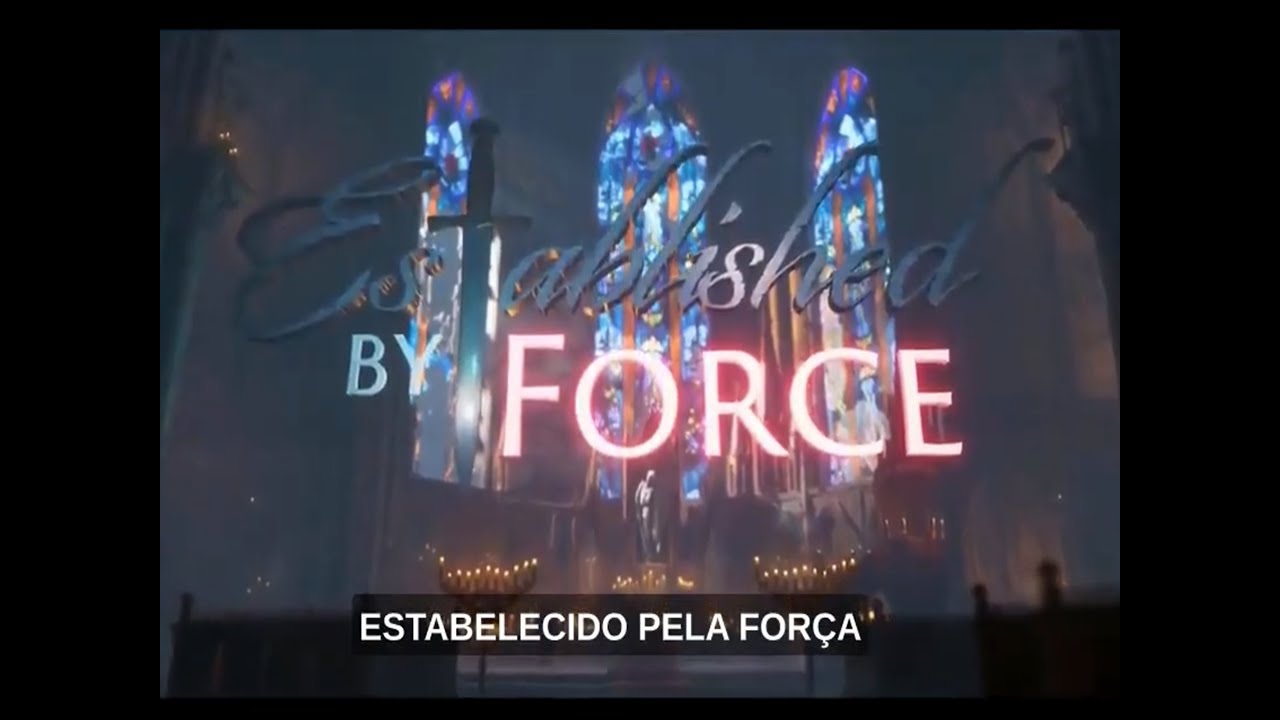 ESTABELECIDO PELA FORÇA!