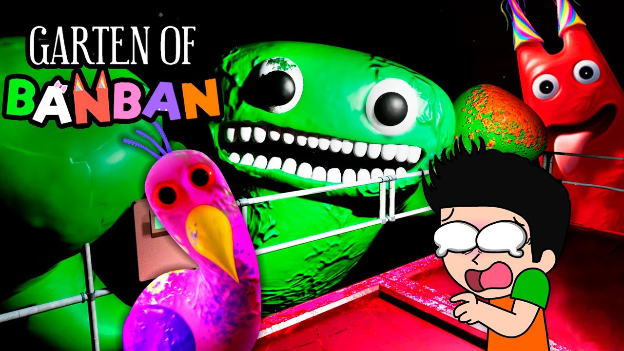 ESTE JUEGO ESTA LLENO DE MONSTRUOS TERRORIFICOS 😨😱 | GARTEN OF BANBAN JUEGO COMPLETO | JONDRES GC